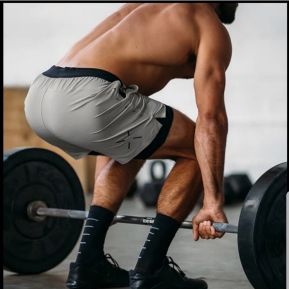 Ten thousand Interval Gym Short Grey Black